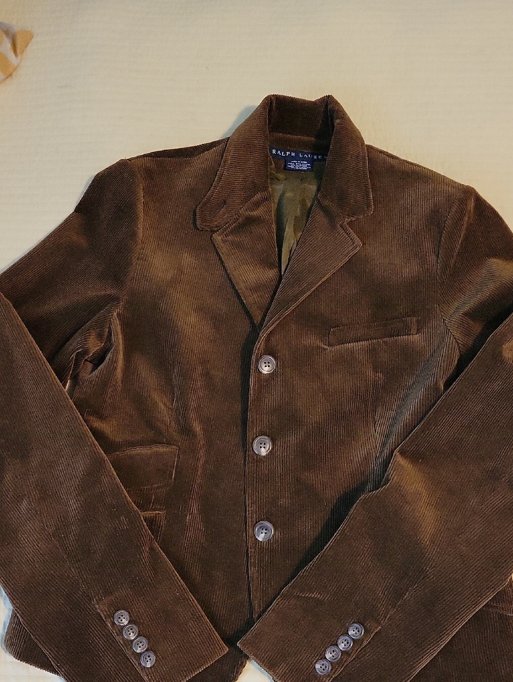 Ralph Lauren Brown Corduroy Shirt Jacket